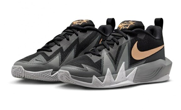 【NIKE】IH2308-001 NIKE S.T. Dynamite GS BLACK/GOLD/GRAY ダイナマイト ブラック/ゴールド/グレー バスケットボールシューズ 運動靴 ジュニア レディース バッシュ