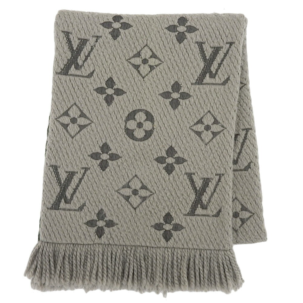 ルイヴィトン モノグラム M74742 エシャルプ ロゴマニア マフラー グレー 楽天市場】【中古】LOUIS VUITTON | ルイ・ヴィトン エシャルプロゴ