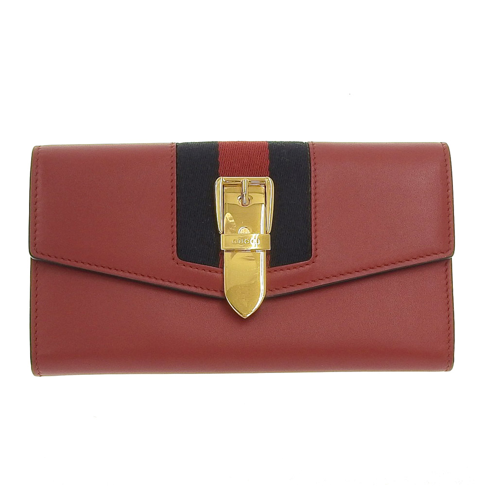 ✨美品✨GUCCI グッチ　マイクログッチシマ　長財布　ブラウン　箱付き GUCCI 新作!! グッチ メンズ 長財布 ブラック 544473 BMJ1N 1000