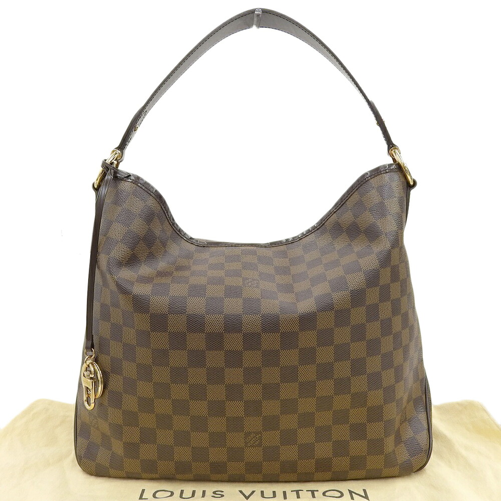 【本物保証】 布袋付 超美品 ルイヴィトン LOUIS VUITTON ダミエ ディライトフルMM N41460 ワンショルダーバッグ 【中古】｜高島屋質店【創業73年老舗質屋】