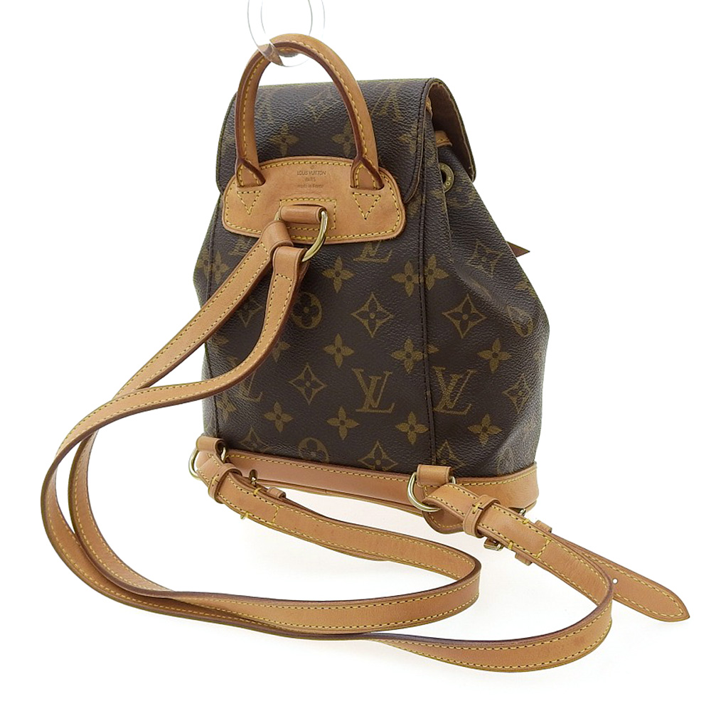 ルイヴィトン LOUIS VUITTON リュック M51137 モノグラム ミニモンスリ