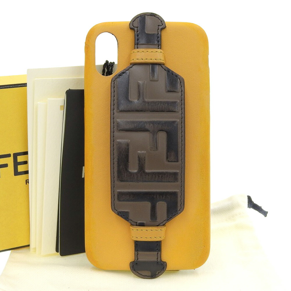 新品未使用！FENDI スマホリング 楽天市場】フェンディ スマホリング/フォンリング エフイズ