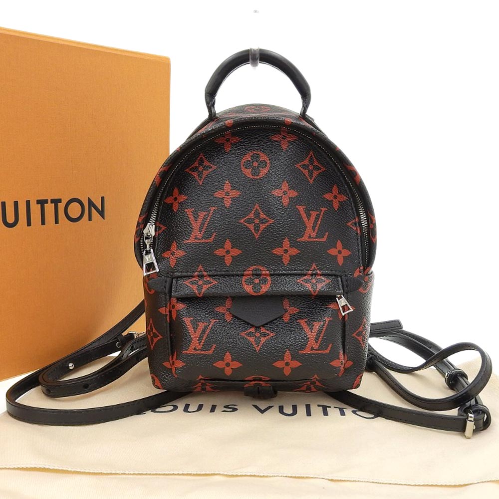 【8/1 P2倍】【本物保証】 箱・布袋付 超美品 ルイヴィトン LOUIS VUITTON モノグラム アンフラルージュ パームスプリングス MINI M41457 リュック 【中古】｜高島屋質店【創業73年老舗質屋】