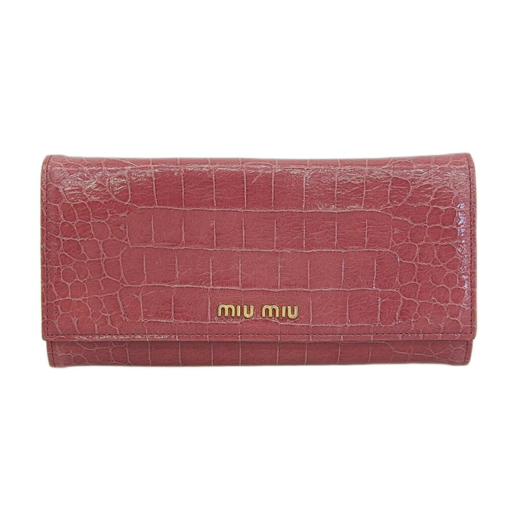【MIU MIU】長財布／アイボリー×ブラックキャット 楽天市場】【8/1 P2倍】【大幅値下げ！】 ミュウミュウ MIUMIU