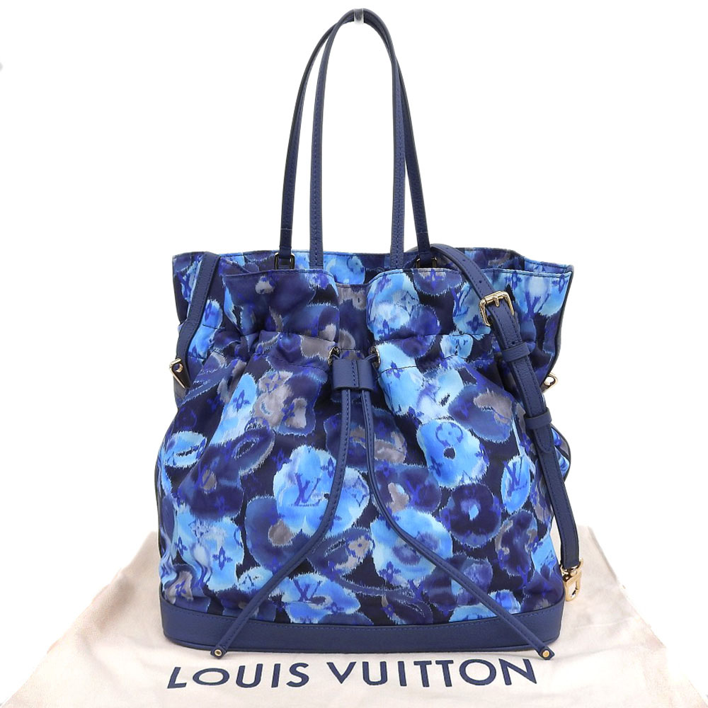 LOUIS VUITTON フラワー ノエフルMM花柄 バック バッグ トートバッグ