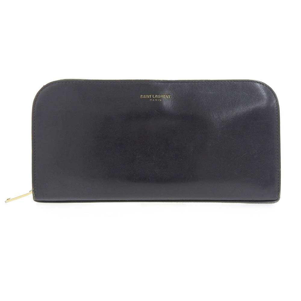 楽天市場】サンローラン SAINT LAURENT 財布 Yライン ブラックx