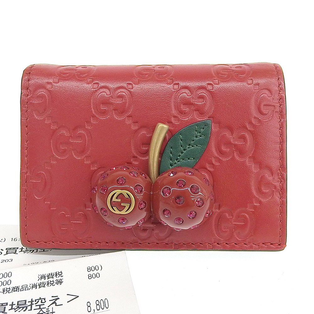 楽天市場】【返品OK】【美品】グッチ さくらんぼ チェリー GG