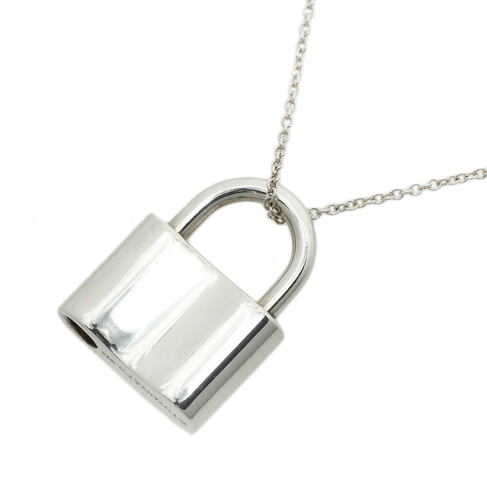 【TIFFANY】ティファニー ハートロックキー ネックレス シルバー k18 ティファニー Tiffany & Co.】ネックレス ハート ロック キー