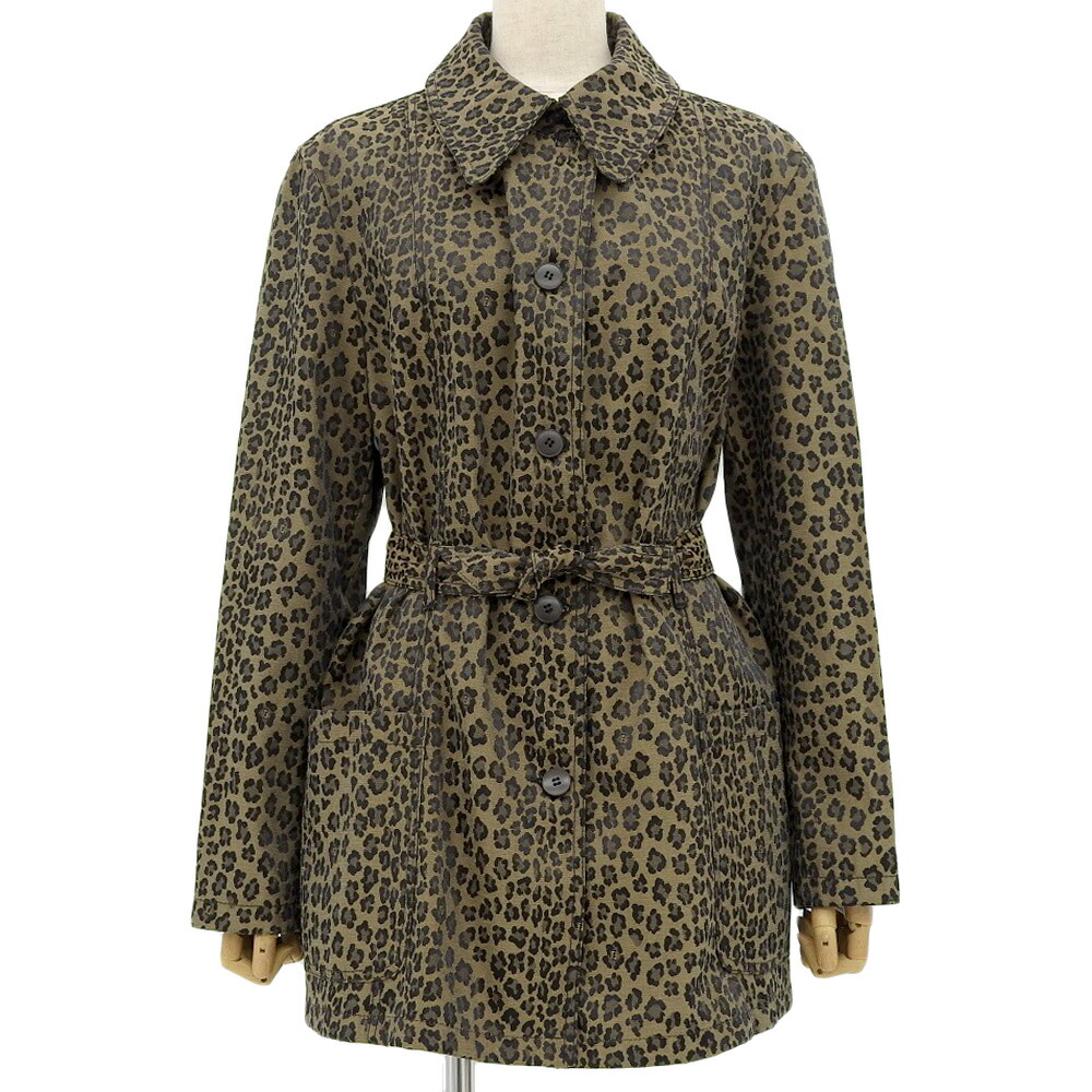 FENDI フェンディ リバーシブル アウター ジャケット　レオパード柄　豹柄 楽天市場】【アパレル】FENDI フェンディ レオパード ヒョウ柄 エコ