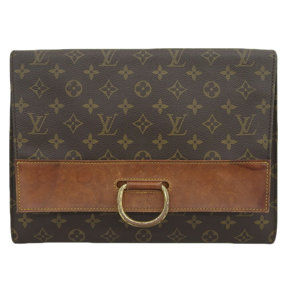 【本物保証】 希少 レア ルイヴィトン LOUIS VUITTON モノグラム ポシェット イエナ M51808 クラッチバッグ セカンドバッグ ヴィンテージ 【中古】