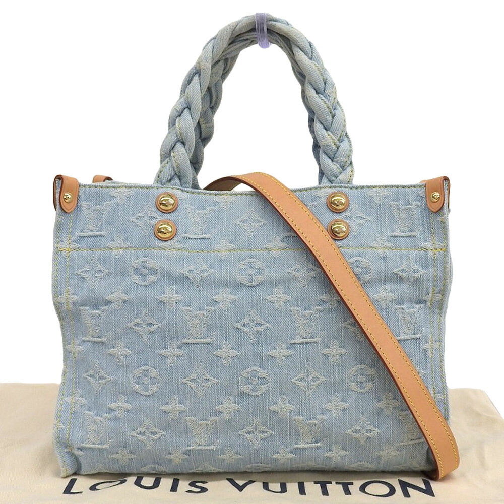 【モノグラム×デニム♪】ルイヴィトン ボストンバッグ デニム LOUIS VUITTON】ルイヴィトン『モノグラム デニム パッチワーク