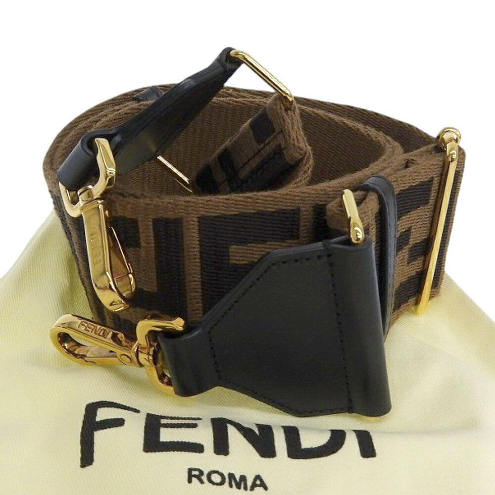 楽天市場】【中古】FENDIストラップ ユー ズッカ柄 ショルダー