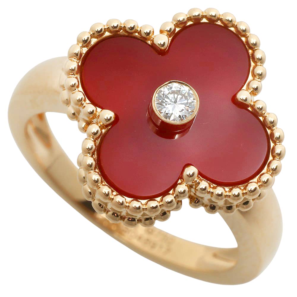 楽天市場】【Van Cleef ＆ Arpels】ヴァンクリーフ&アーペル『K18YG