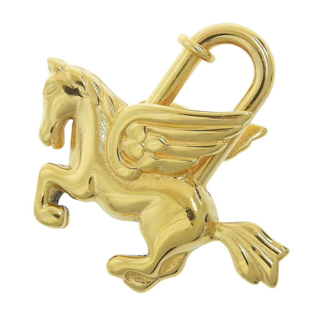 楽天市場】エルメス HERMES チャーム ペガサス ゴールド 金属
