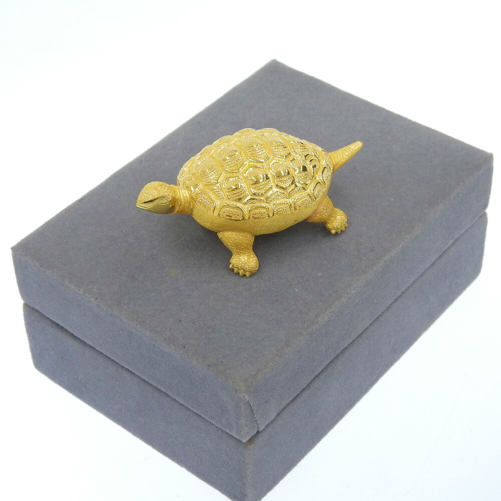 K18 亀 ペンダント トップ ネックレス ぺンダントトップ カメ 亀 かめ