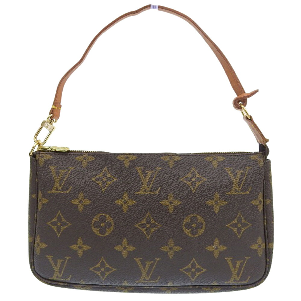 【本物保証】 ルイヴィトン LOUIS VUITTON モノグラム ポシェット アクセソワール M40712 ポーチ アクセサリーポーチ 【中古】