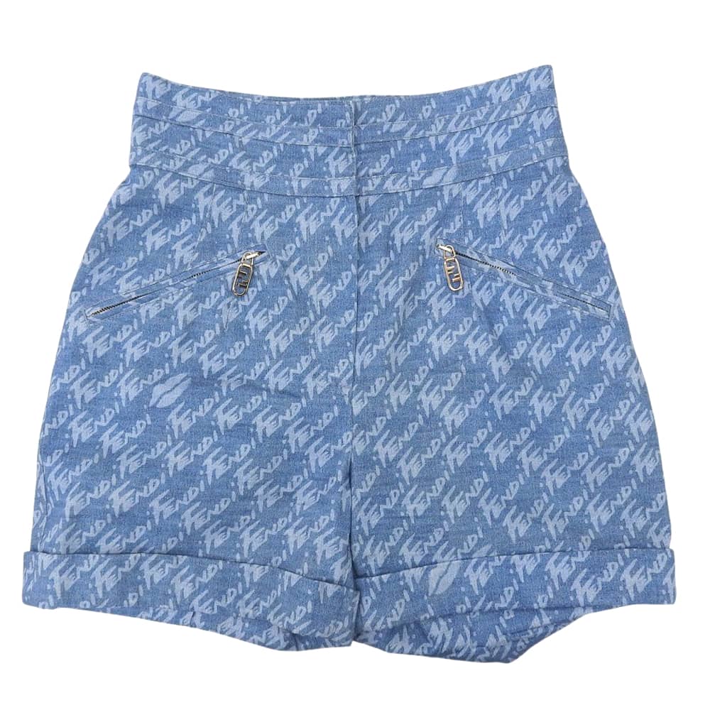 FENDI フェンディ　ショートパンツ　ズッカ柄　コットン　レディース 楽天市場】FENDI フェンディ ショートパンツ ズッカ柄 ブラウン F809