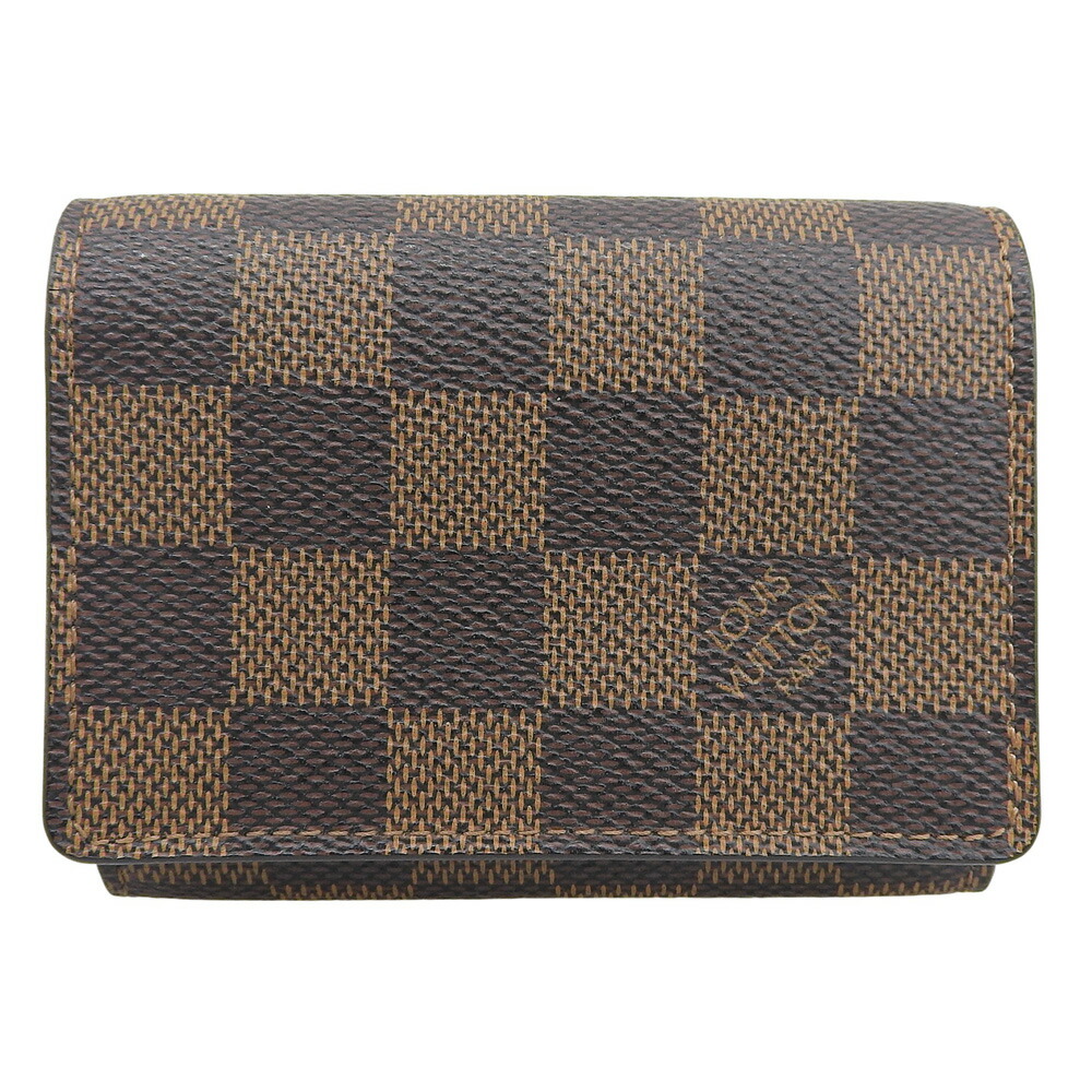 (ほぼ未使用品)ルイ・ヴィトン 名刺入れ ダミエ柄 楽天市場】LOUIS VUITTON ルイ ヴィトン ダミエアンフィニ