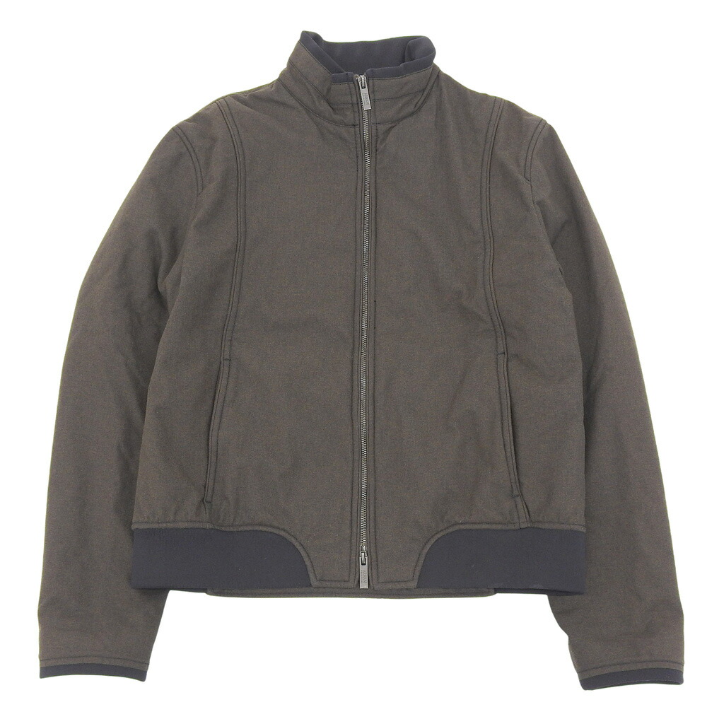 【本物保証】 超美品 アルマーニ コレツィオーニ ARMANI COLLEZIONI ジャケット 50(約XL) メンズ アウター カーキ 【中古】