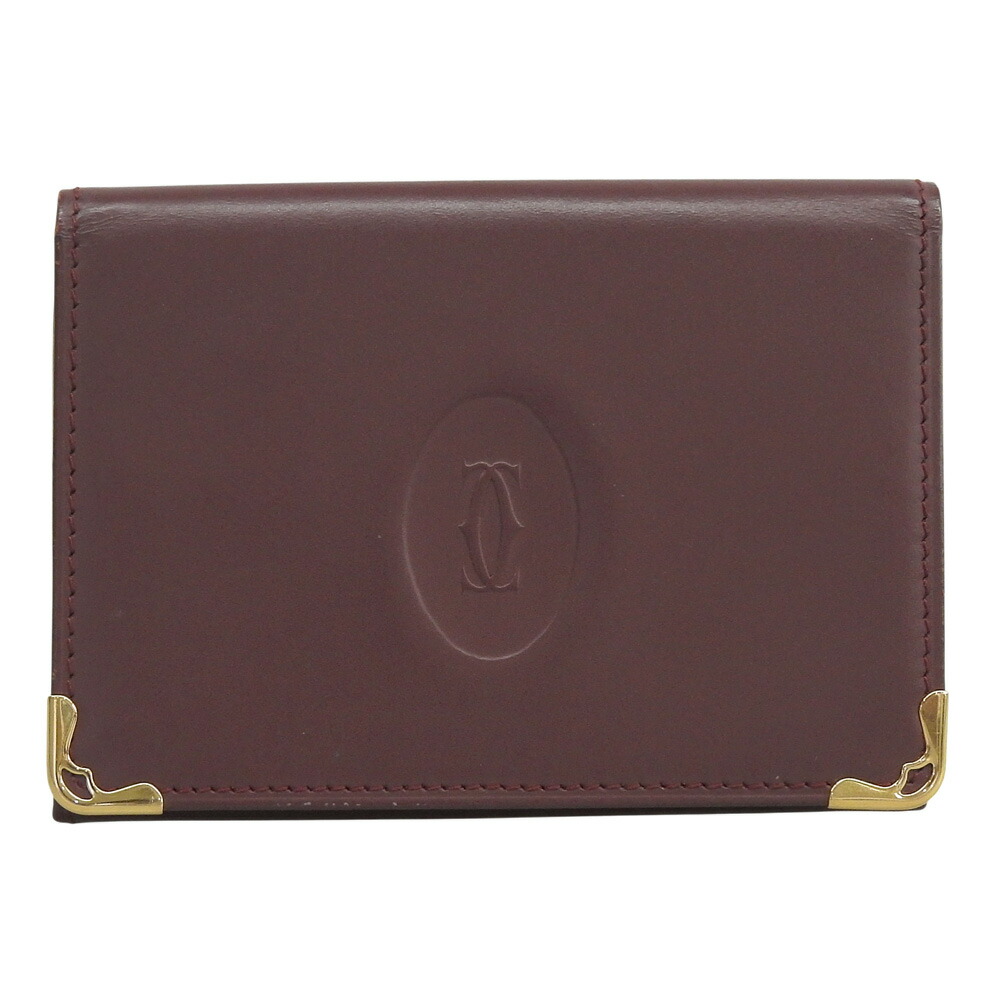 楽天市場】【未使用品】Cartier カルティエ マストライン カードケース