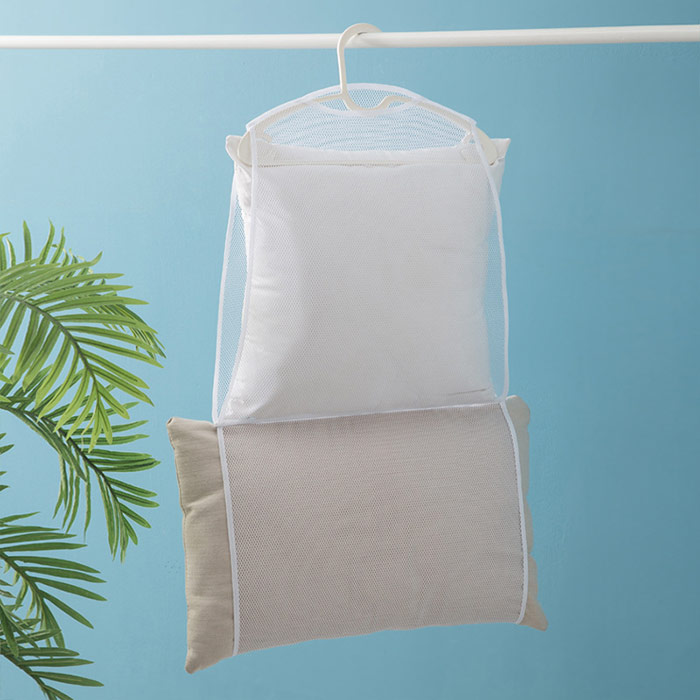 送料無料 枕干しネット まくら 平干しネット 2段式 ぬいぐるみ 洗濯物 座布団 物干しネット 干し ランドリーネット 洗濯用品 室内