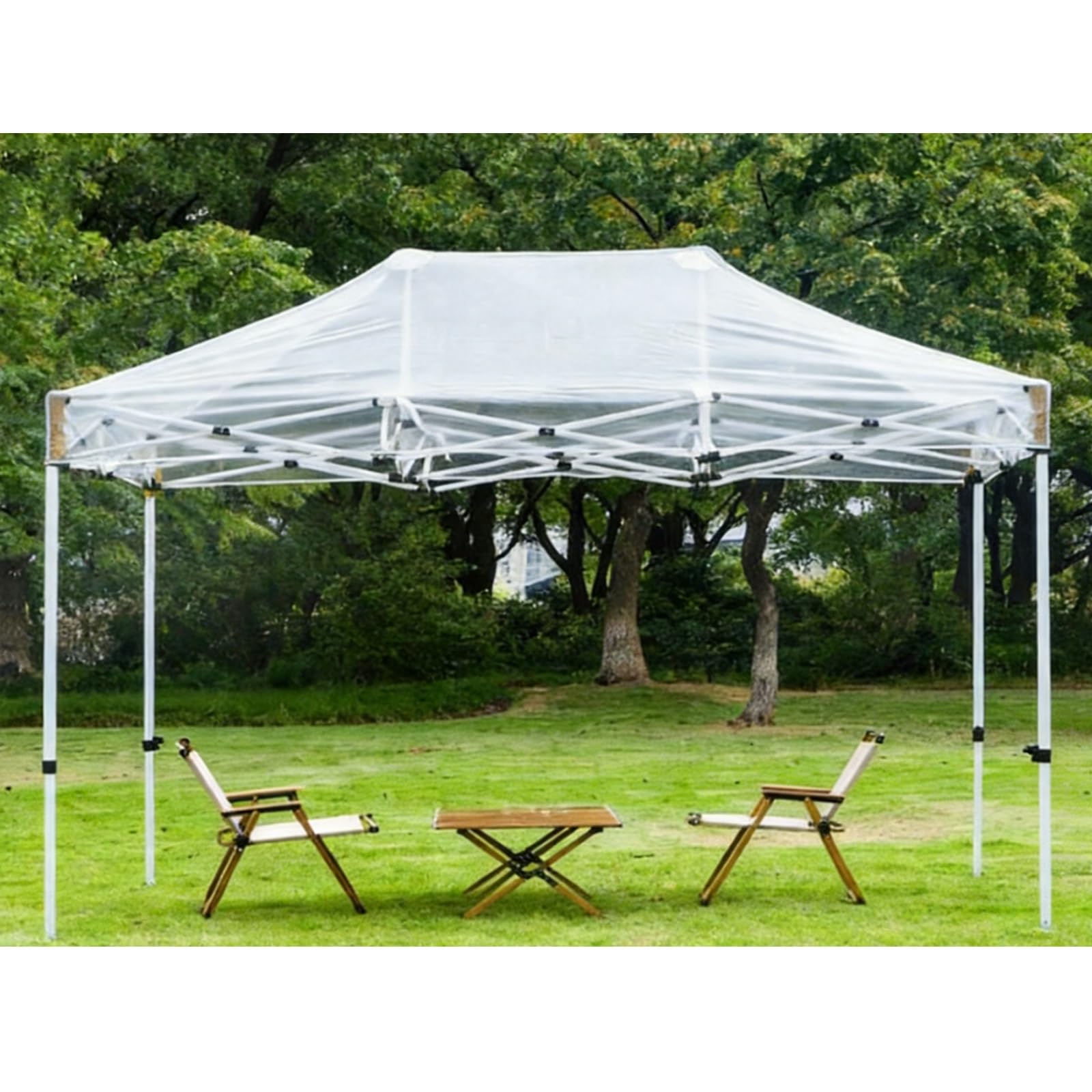 タープテント PVC 全透明囲布 テント 耐荷重350kg 四面/三面選択 タープ ワンタッチテント 透明サイドシート キャンプタープ 33mm/40mm厚柱 高さ調節 ポップアップテント 耐風性 晴雨兼用 簡単取り付け 持ち運び便利 屋台/夜市/キャンプ/イベント/バーベキュー/防災/運動会