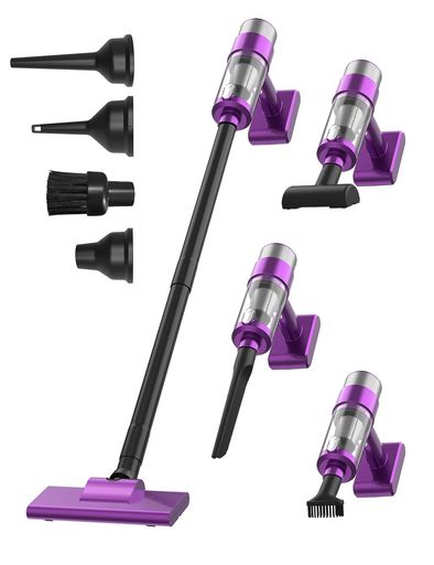 掃除機 コードレス 2025爆進化　58kPa強力吸引・視感度最適LED付　白 楽天市場】掃除機コードレス【2025爆進化!58kPa強力吸引・視感度