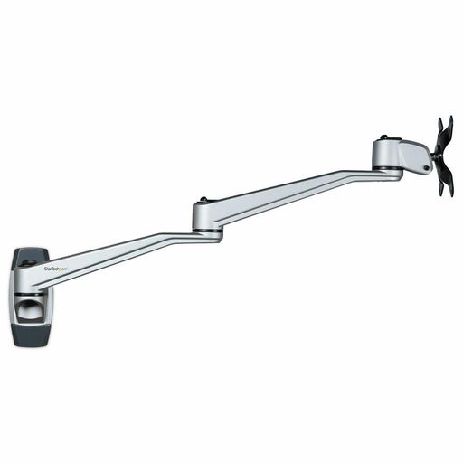 StarTech.com 壁掛けモニターアーム 水平可動式3関節アーム 奥から手前への引出し距離52cm 34インチVESA規格モニタ対応 プレミアム壁掛け金具(アームタイプ) ARMWALLDSLP｜ショップ内本町店