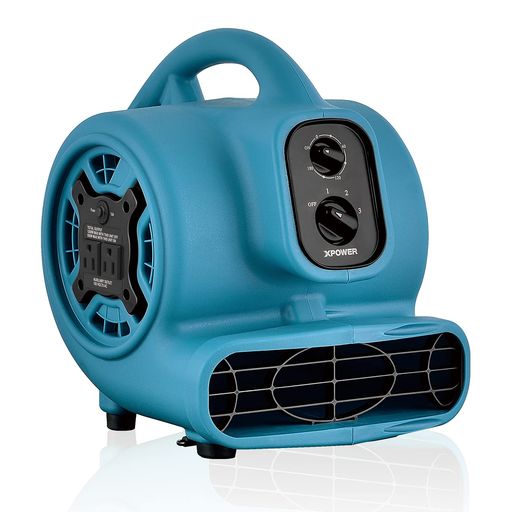 XPOWER P-230AT多役立つこと移し替える共用信奉者かわき切る機繋ぎと時辰儀付き添い人取りつくろうおよび配管工事用送風機 (青)