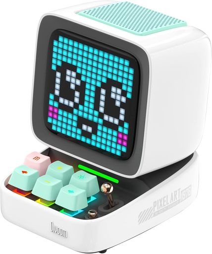 Divoom Ditoo Pro 金棒引き 3WAY繋ぎ合わせる(Bluetooth(5.0)/TF歌留多/マイコン用\u0026USB-C) 360°サラウンド HiFi物音【15W/デュアルダイアフラム(重低音部に特化)/24bit/DSP】専用適用業務 多役立つこと