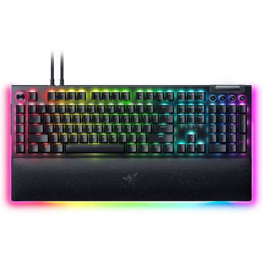 RazerレイザーBlackWidowV4ProGreenSwitch命令すること文字盤\u0026加えることのマクロ命令足がかりや書きものなど盛りだくさんなカスタマイズで力くらべから日々の進め方までこなせるゲーミングキーボードコマンドダイヤル…