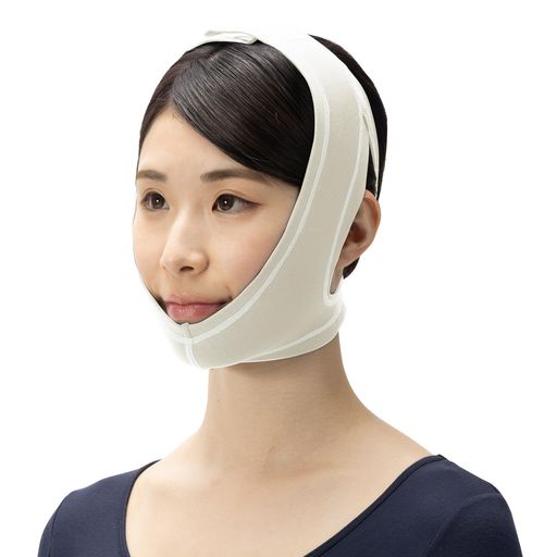 竹虎【ワンタッチ顎バンド】ソフラあごバンデージIIIグレーMサイズ