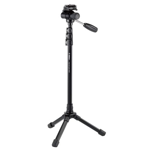 ベルボンVelbonスタンド型一脚PolePodLightVIDEO4段/1段レバーロック脚径20mm/17mm小型フリュード雲台クイックシュー対応アルミ脚420022