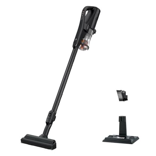 【WEB専用】日立掃除機コードレススティッククリーナー強力パワー軽量1.1Kg自走式PV-BL1A2ラクかるスティック日本製ブラックハンディクリーナースタンド付き