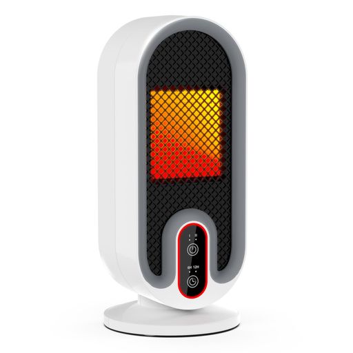 【2025新登場】セラミックヒーター小型電気ストーブ2秒速暖&マイナスイオン小型コンパクト電気ファンヒーター/セラミックヒーター暖房器具省エネ900W大風量2段階温度調整転倒OFF・2重過…