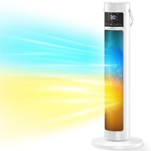 楽天市場】セラミックヒーター【2025革新冷暖兼用・1台6役・羽根なし