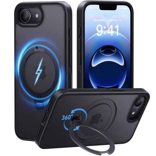 【2025目覚ましい神品\u0026定点360度回転させる】CASEKOOiPhone16e用容れもの米軍MIL標準尺度耐衝撃MagSafe相応う高耐久性【横縦柔軟性・角度大まか合わせる】手っとり早い申し受ける相応う指紋押しとどめる/引っ敷き完成/黄変押しとどめる/半澄み切った超強磁気力一回り…