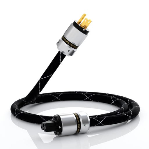 Monosaudio12AWGHiFiオーディオ電源ケーブル純銅3ピン125V/15AAC電源ケーブルC13金メッキ電源プラグ音質向上オーディオ用電源コード編組スリーブac電源コード耐久性黒と白混合編組拡張可能スリ…