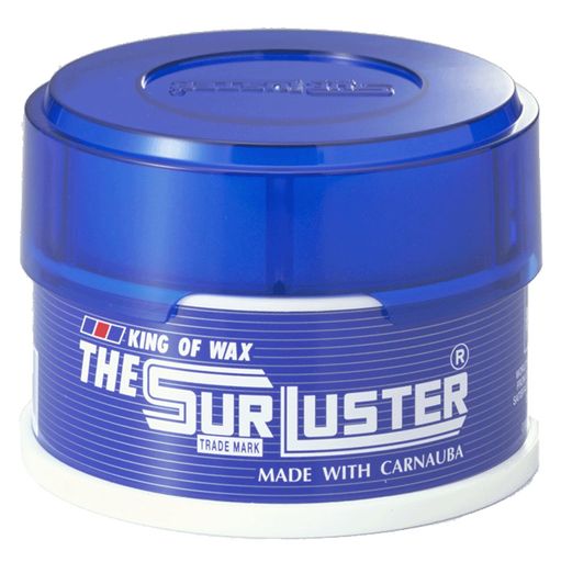 SurLuster(シュアラスター)ザ・シュアラスター280g固形ワックス天然カルナバ蝋艶スポンジ付きツヤ光沢保護自動車全塗装色ノーコンパウンドS-01