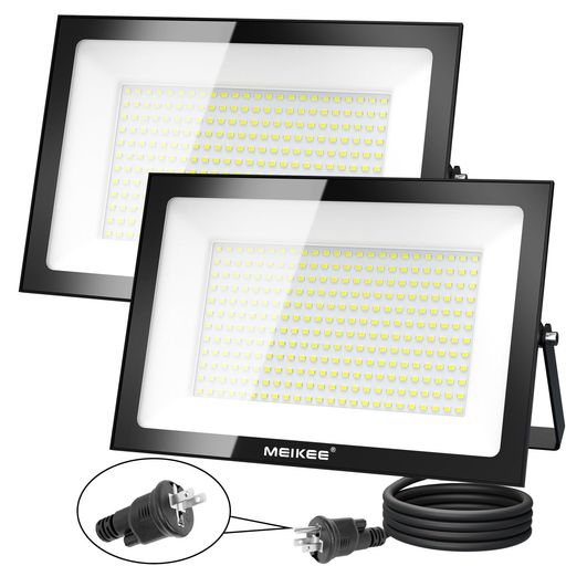 MEIKEE【150W超薄型2個仕掛ける】LED写真用照明やり方灯超高明快さ昼光色6500K15000LM省エネどしゃ降り相応うIP66雨合羽1500w好いかげんに5万第四次元点灯能力のある13年歳耐久度省エネ120°広角張り出し灯パーキング場車宿り屋内競技場用