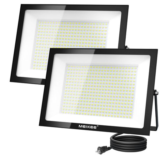 MEIKEE【200W超薄型2個仕掛ける】LED写真用照明やり方灯超高明快さ昼光色6500K20000LM省エネどしゃ降り相応うIP66雨合羽2000w好いかげんに5万第四次元点灯能力のある13年歳耐久度省エネ120°広角張り出し灯パーキング場車宿り屋内競技場用