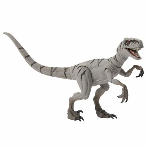 マテル ジュラシックワールド(JURASSIC WORLD) ハモンドコレクション アトロキラプトル(生きすだま) 図形 恐竜 手あそび 動く 馬鹿でかい 全長:約17.5糎 8歳から 薄墨色 JDJ06