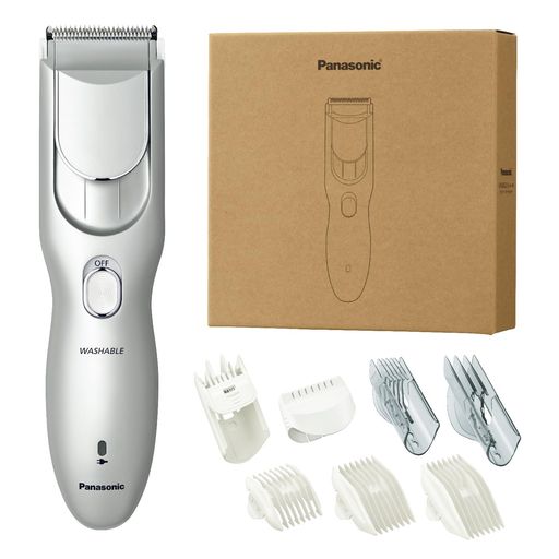 【web限定】2024年発売 パナソニック バリカン ヘアカッター ファミリータイプ 充電 交流式 シルバー ER-NGFJ2-S|ショップ内本町店