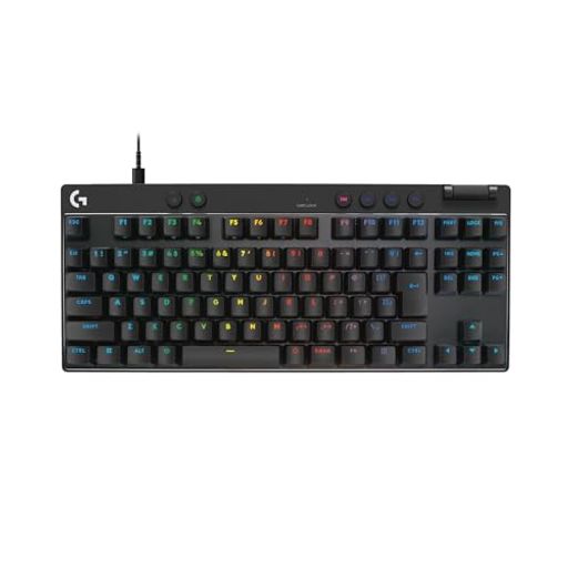 【web限定】 Logicool G ラピッドトリガー PRO X TKL RAPID ゲーミングキーボード アクチュエーションポイント 調整可能 押下圧 35g 日本語配列 G-PKB-TKL-RTBKd 有線 テンキーレス｜ショップ内本町店