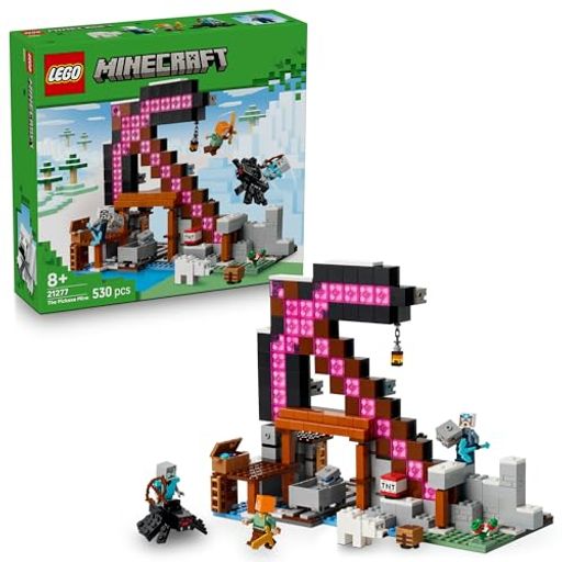 レゴ(LEGO) マイン手工芸品 ツルハシ砿山 手あそび 手あそび 生まれ落ちる日 差し上げ物 立ちはだかる 御坊っちゃん うしろ帯 赤ちゃん 8歳 9歳 10歳 小学生 マイクラ Minecraft グッズ 競り合い 立ちはだかる 自動人形 21277