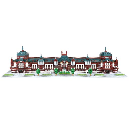 カワダ(Kawada)ナノ差しつかえる日本の首都駅丸の内駅舎晴れ晴れしい～版NB-054【日本手あそび大賞2021ご機嫌かっこうの的分け取り素晴らしい賞】 ブロック-おもちゃ-セット