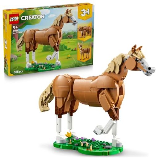 レゴ(LEGO) 創造者 うつくしい馬 手あそび 手あそび 生まれ落ちる日 差し上げ物 立ちはだかる うしろ帯 御坊っちゃん 赤ちゃん 9歳 10歳 11歳 小学生 室内装飾 オシャレ 図形 グッズ 母 父 31166