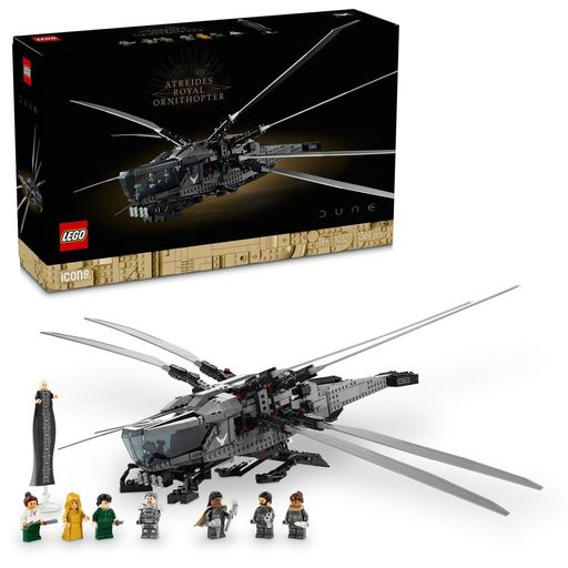 レゴ(LEGO) アイコン Dune/デューン 砂の大遊星 アトレイデス家のロイヤル・オーニソプター 遊び道具 遊び道具 生まれ落ちる日 差し上げ物 差しつかえる 母の日 父の日 成人男性 お上さん 全ての存在 車馬 ヘリコプタ 10327