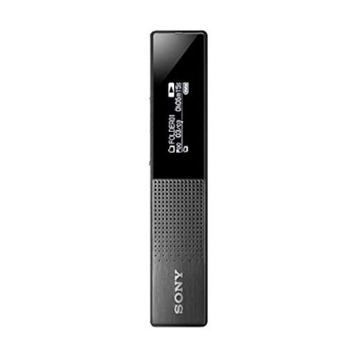 ソニーステレオ集積回路リコーダーICD-TX650:16GB高性能デジタルマイクロホン内蔵黒いことICD-TX650B