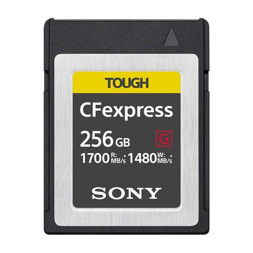 ソニーSONYCFexpressTypeBメモリーカード256GBタフ仕様書き込み速度1480MB/s読み出し速度1700MB/sCEB-G256